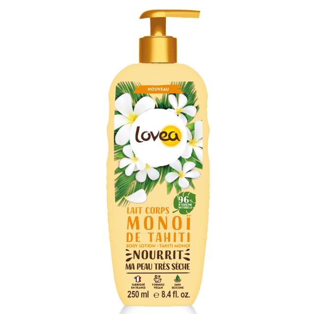 【乳油木之家】Lovea乳油木大溪地梔子花身體乳250ml(法國原裝進口/官方直營)