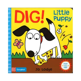 【麥克兒童外文】Dig Little Puppy