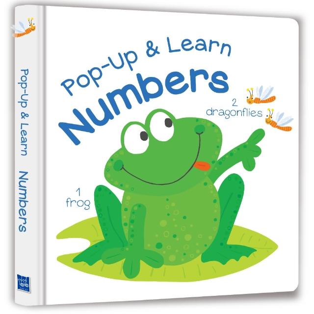 Pop-Up & Learn Numbers（可愛互動立體書：有趣數字）（附美籍教師朗讀音檔）