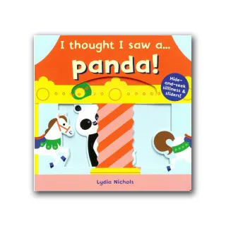 【麥克兒童外文】I thought I saw a Panda ／硬頁操作書