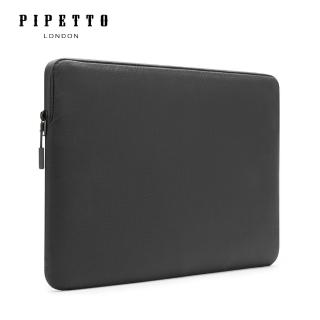 【Pipetto】Ultra Lite MacBook 13/14吋鑽石紋防撕裂布內膽包-黑色(電腦包)