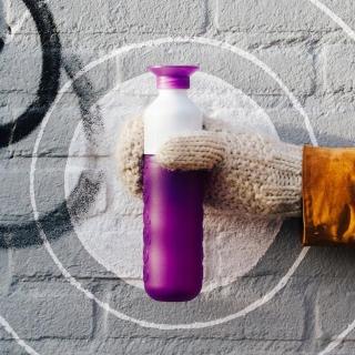 【荷蘭 dopper】官方直營 兩用冷水瓶 450ml - 紫釀(荷蘭設計&製造)