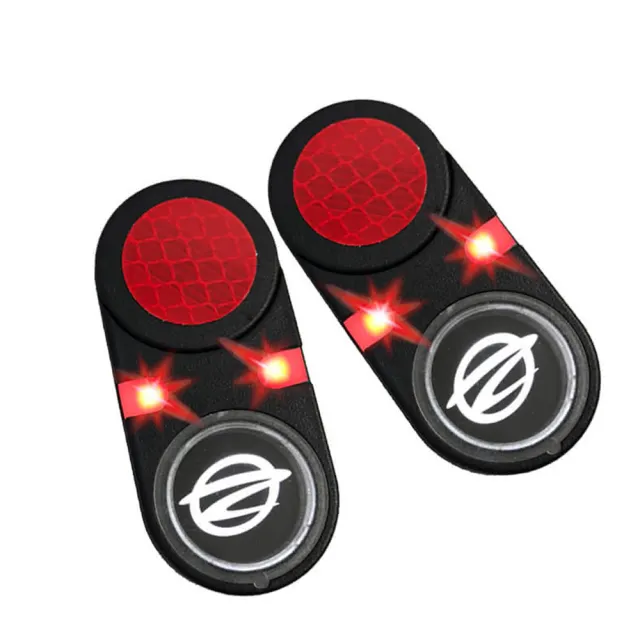 【Zealio】電池式無線車門警示燈(免黏貼磁鐵貼上立刻用/後方警示來車/防撞裝置)