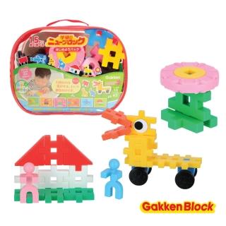 【GAKKEN 學研】基礎組合包(日本學研益智積木/1.5歲/STEAM教育玩具)