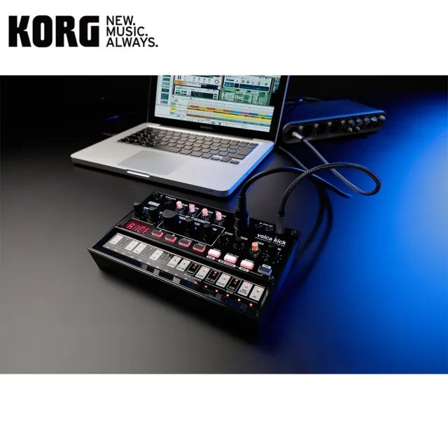 【KORG】Volca Kick 類比大鼓音源編曲機(大鼓 編曲 合成器 音樂製作 類比 電子音樂 聲音設計)