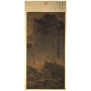 【HUNDRED PICTURES 百耘圖】宋 範寬 谿山行旅圖拼圖 510片(故宮)