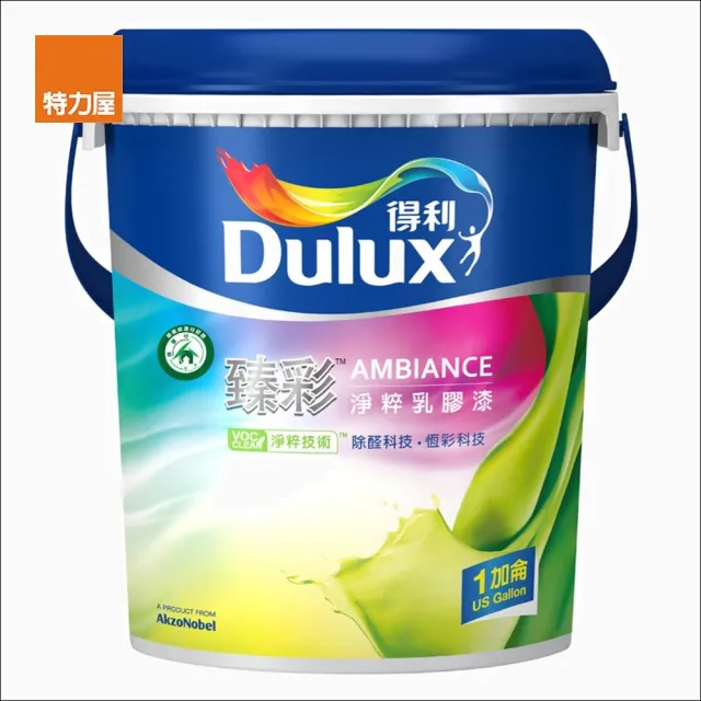 【得利】臻彩淨粹乳膠漆平光 玫瑰白 1G
