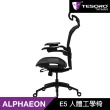 【TESORO 鐵修羅】Alphaeon E5 人體工學椅(黑色)