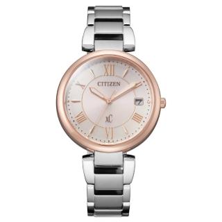 【CITIZEN 星辰】XC 廣告款亞洲限定光動能女錶/33mm(EO1195-51W)