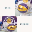 【WILSON】NBA 迷你籃板 湖人隊-含小球-幼兒 兒童籃球 訓練 紫白黃(WTBA1302LAL)