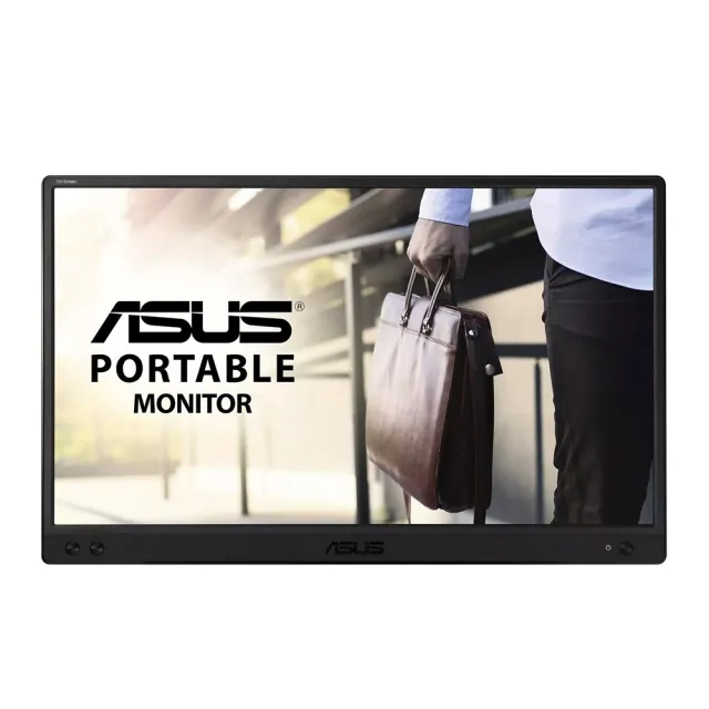 【ASUS 華碩】ZenScreen MB166C 16型 IPS USB-C 攜帶型螢幕