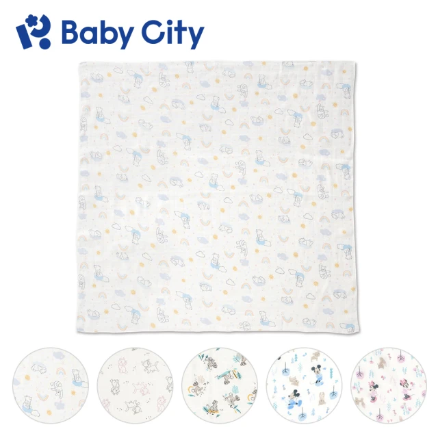 【Baby City 娃娃城】迪士尼多用途紗布巾印花款(5款)