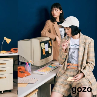 【gozo】率性質感中長西裝外套(兩色)