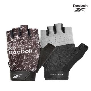 【REEBOK】女用速乾健身手套-數碼灰(S-L)