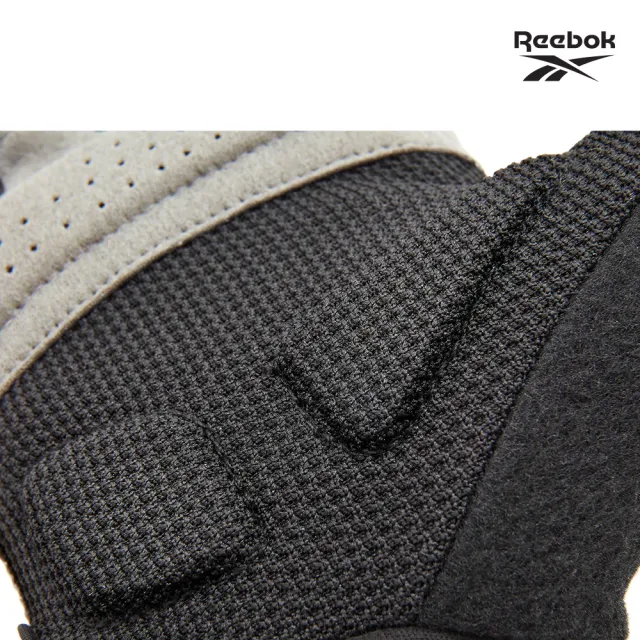 【REEBOK】速乾透氣健身手套-迷彩灰(S-L)