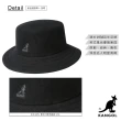 【KANGOL】WOOL RAP 長帽沿漁夫帽(黑色)