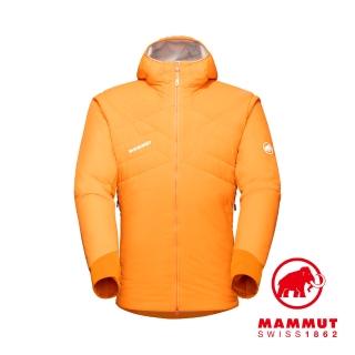 【Mammut 長毛象官方直營】Rime Light IN Flex Hooded 機能化纖連帽外套 深輻射黃/切達 男款 #1013-02150