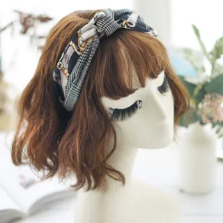 【UNICO】韓國東大門名媛風扭結造型感髮箍(聖誕/髮飾)
