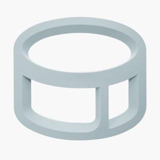 【Easy Kitchen】3D立體矽膠隔熱墊- 薄荷藍-圓柱形狀