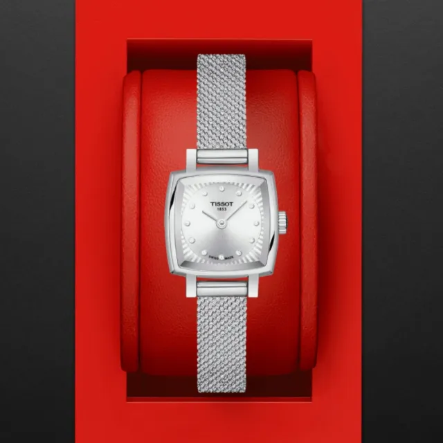 【TISSOT 天梭 官方授權】LADY LOVELY系列 米蘭帶時尚腕錶 / 20mm 禮物推薦 畢業禮物(T0581091103600)