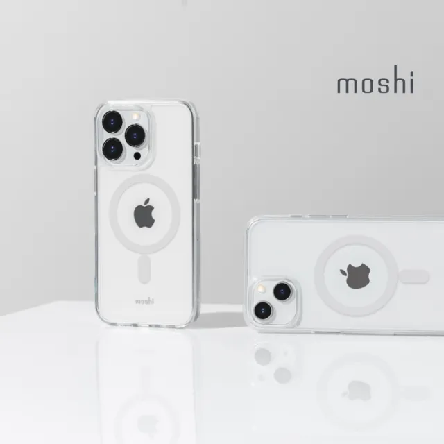 【moshi】iPhone 13 mini 5.4吋 Arx Clear MagSafe 磁吸輕量透明保護殼(iPhone 13 mini)