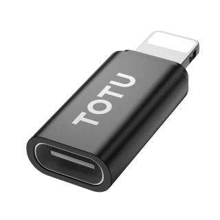 【TOTU 拓途】Type-C 轉 Lightning iPhone 轉接頭 轉接器 3A快充 充電傳輸 酷睿系列(TypeC線充iPhone)