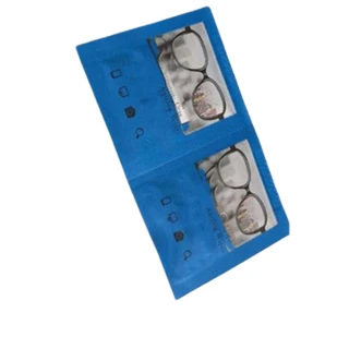 【PS Mall】眼鏡防霧濕紙巾 鏡片紙巾 眼鏡布 擦拭布 拭鏡布 鏡頭清潔 螢幕清潔單片裝 20入(J2086)