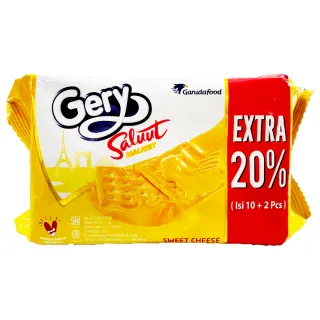 【Gery】厚醬起司餅乾(奶素100g*3包)