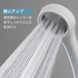 【台隆手創館】SANEI三榮 日本製RAINY極細0.3mm孔徑蓮蓬頭(藍/灰黑/白)