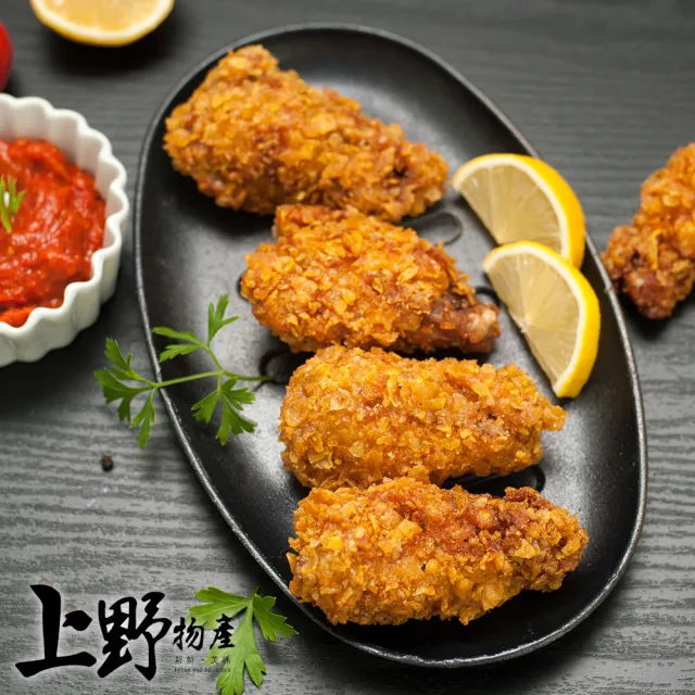 【上野物產】12包 卡拉雞腿條(200g±10%/包 雞肉/雞柳條/炸物)