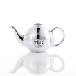 【TWG Tea】現代藝術蘭花系列茶壺 Orchid Teapot(銀/900ml)