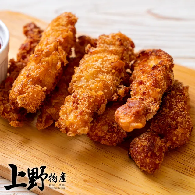 【上野物產】6包 卡拉雞腿條(200g±10%/包 炸雞/炸物/雞肉)