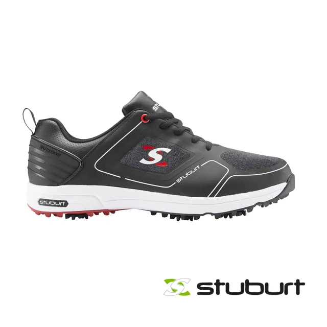 【stuburt】英國百年高爾夫球科技防水鞋-帶防滑鞋釘-XP II SPIKED SBSHU1126(黑)