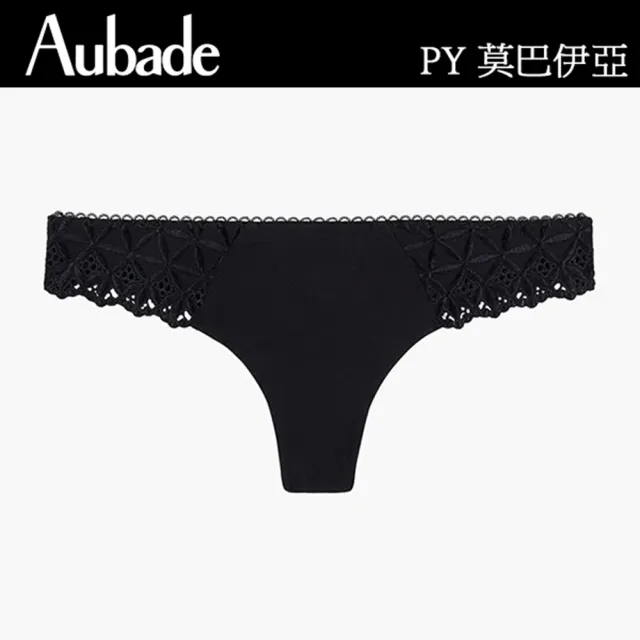 【Aubade】莫巴伊亞有機棉丁褲-PY(黑)