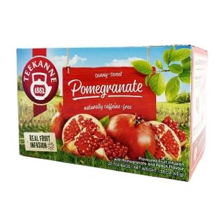 【TEEKANNE 恬康樂】德國紅石榴水蜜桃果茶 45g(2.25公克x20個茶包)