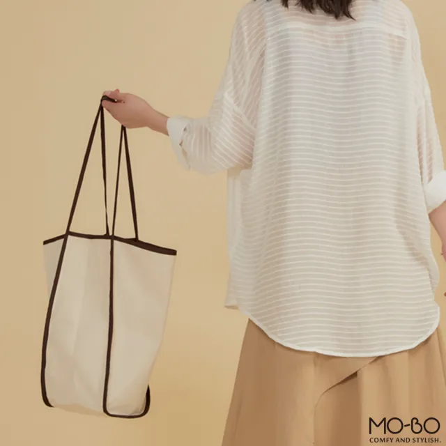 【MO-BO】雙11 MIT滾邊造型立體帆布包