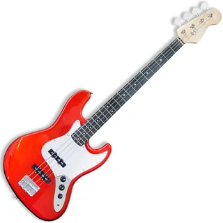 【JYC Music】嚴選CHECK SAVE電貝斯-經典Fender外型/紅色/附贈5好禮(紅色電貝斯)