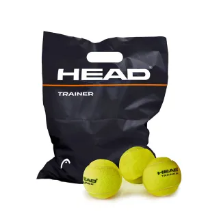 【HEAD】TRAINER 訓練球 72顆/袋裝 無壓球 專業教學用網球 578230(適俱樂部球員/教練)