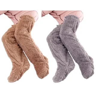 【ALPHAX】極暖足套 2.0(抗寒 保暖 長毛絨 保溫 舒適)