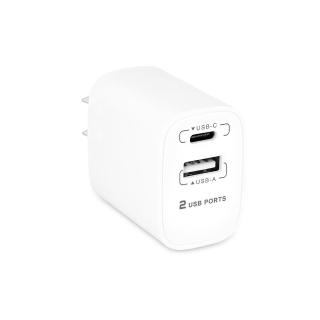 【Dr.AV 聖岡科技】USB-221AC 10W Type C & USB A雙孔充電器(USB 充電器 轉接頭 手機充電器)