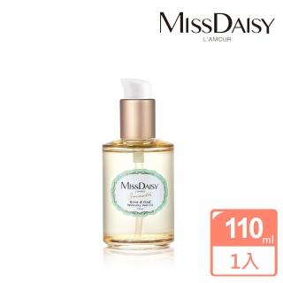 【MISSDAISY】光澤柔馭修護髮油110mL 保加利亞玫瑰與烏木(修護受損 改善髮尾分岔斷裂 減少靜電)