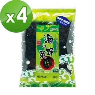 【味榮】海太郎 原味嫩葉海帶芽80g*4包