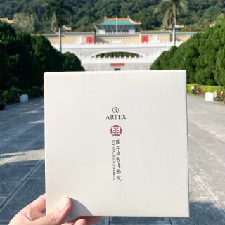 【ARTEX】平安富貴鋼筆禮盒 - 國立故宮聯名限定-灰綠