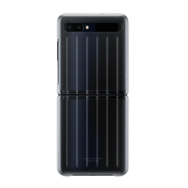 【Samsung 三星】Galaxy Z Flip / Z Flip 5G 原廠透明保護殼(台灣公司貨)