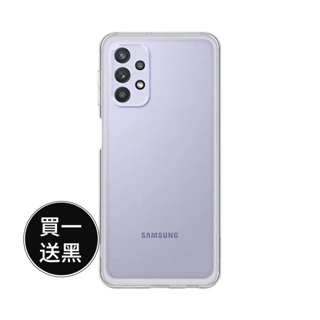 SAMSUNG 三星】買一送一Galaxy A32 5G 原廠輕薄透視背蓋(EF-QA326