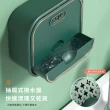 【收納大師】翻蓋瀝水肥皂盒(多功能 附掛勾 免打孔 壁掛式 浴室 廚房 收納 置物)