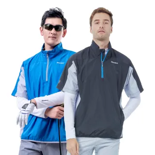 【Snowbee 司諾比】高爾夫專業防風半開襟上衣(輕量、防風、防潑水、抗UV釣魚 運動 戶外 休閒)