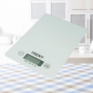 玻璃廚房電子秤-3kg 白
