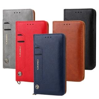 Samsung Galaxy Note20 5G 頂級皮質手感 多卡槽皮夾手機皮套