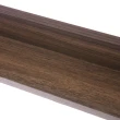 【特力屋】萊特L型層板 深木紋 40x10cm